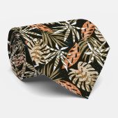 トロピカルパームのメンズネクタイ ネクタイ (ロール)
