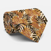 トロピカルパームのメンズネクタイ ネクタイ (ロール)