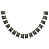 トロピカルパームの夜空に永遠が今始まる バンティングフラッグ (全)