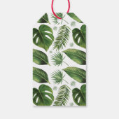 トロピカルパームウェルカムパーティー結婚お気に入りギフトラベル ギフトタグ (裏面)