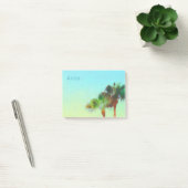 トロピカルパームカスタムの木のポストitノート ポストイット (オフィス)