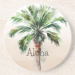 トロピカルパームグラデーションツリー コースター