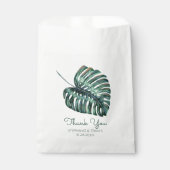 トロピカルパームサンキューモンステラ結婚ズ フェイバーバッグ (正面)