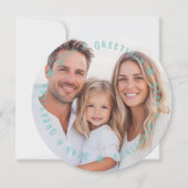 トロピカルパームシーズ&グリーティングクリスマスフォト シーズンカード (正面)