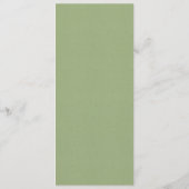 トロピカルパームスターリーナイトメイソンジャー結婚のメニュー メニュー (裏面)