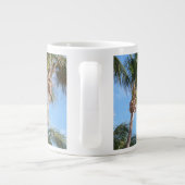 トロピカルパームズアングブルースカイマググ ジャンボコーヒーマグカップ (裏面)