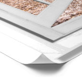 トロピカルパームズオンビーチ海ビューウフェイクィンドウ ポスター (角)