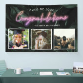 トロピカルパームズネオンライト |卒業式3の写真 横断幕 (トレードショー)