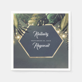 トロピカルパームズビーチ スタンダードカクテルナプキン