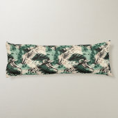 トロピカルパームズプリント抱き枕 ボディピロー (裏面)