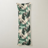 トロピカルパームズプリント抱き枕 ボディピロー (裏面 (縦))