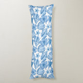 トロピカルパームズプリント抱き枕 ボディピロー (裏面 (縦))