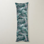 トロピカルパームズプリント抱き枕 ボディピロー (裏面 (縦))