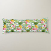 トロピカルパームズプリント抱き枕 ボディピロー (裏面)