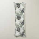 トロピカルパームズプリント抱き枕 ボディピロー (裏面 (縦))