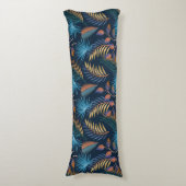 トロピカルパームズプリント抱き枕 ボディピロー (正面縦)