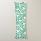 トロピカルパームズプリント抱き枕 ボディピロー (正面縦)