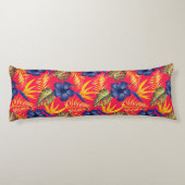 トロピカルパームズプリント抱き枕 ボディピロー (裏面)