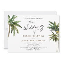 トロピカルパームズ書道行き先結婚式