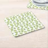 トロピカルパームズ スクエアペーパーコースター (アングル)