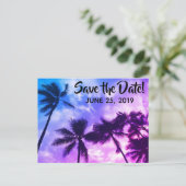 トロピカルパームズ セーブ・ザ・デート 発表 ポストカード (スタンド正面)