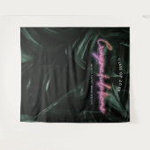 トロピカルパームズ |卒業写真ブース背景 タペストリー (正面(横))