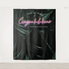 トロピカルパームズ |卒業写真ブース背景 タペストリー