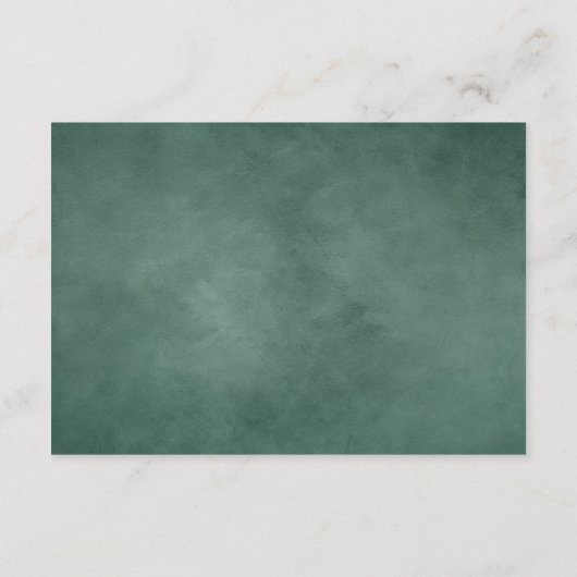 トロピカルパームズ |水彩ウェディングレセプション エンクロージャーカード (裏面)