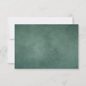 トロピカルパームズ |水色結婚の 出欠カード (裏面)