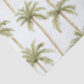 トロピカルパームツリーのウェディング 薄葉紙 (詳細)