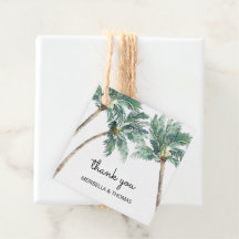 トロピカルパームツリーウォーターカラービーチ結婚式