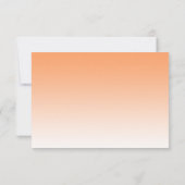 トロピカルパームツリーオレンジビーチ結婚式 出欠カード (裏面)