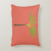 トロピカルパームツリーカスタムカラーサマービーチ アクセントクッション (正面(垂直))