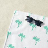 トロピカルパームツリーカスタムビーチタオル ビーチタオル (インサイチュ)