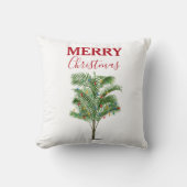 トロピカルパームツリークリスマスツリー クッション (正面)
