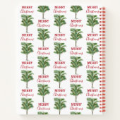 トロピカルパームツリークリスマスツリー ノートブック (裏面)