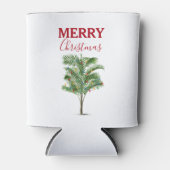 トロピカルパームツリークリスマスツリー 缶クーラー (正面)