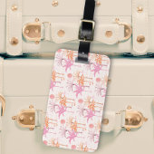 トロピカルパームツリーシーパーソナライズされたン ラゲッジタグ