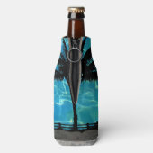 トロピカルパームツリーズサマークールボトル ボトルクーラー (ボトル裏面)