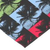 トロピカルパームツリーズデザインパターン ショートテーブルランナー (コーナー)