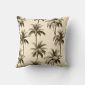 トロピカルパームツリーズ装飾用クッション クッション (裏面)