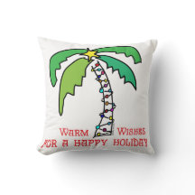 トロピカルパームツリーハッピーホリデイズ