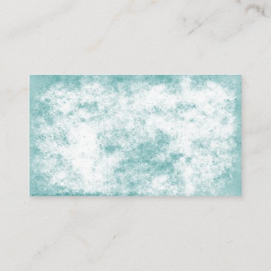 トロピカルパームツリービーチ結婚式サイト エンクロージャーカード (裏面)