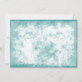 トロピカルパームツリービーチ結婚式日付を保存 セーブザデート (裏面)