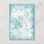 トロピカルパームツリービーチ結婚式詳細 エンクロージャーカード (裏面)