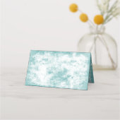 トロピカルパームツリービーチ結婚式 プレイスカード (裏面)