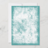 トロピカルパームツリービーチ結婚式 招待状 (裏面)