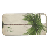 トロピカルパームツリーヴィンテージモノグラム Case-Mate iPhoneケース (裏面(横))