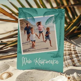 トロピカルパームツリー メレカリキマカ フォト シーズンカード