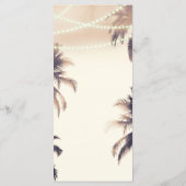 トロピカルパームツリー&ライトクリームドリームメニュー メニュー (裏面)